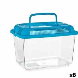 Fish tank With handle Large Blue Plastic 7 L 20 x 20 x 30 cm (8 Units)