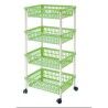 Carrello per Verdure Tontarelli Mito 4 Verde 40 x 29 x 62 cm