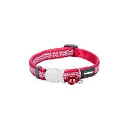 Dog collar Red Dingo STYLE UNION JACK FLAG 41-63 cm