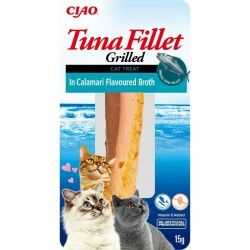 Spuntino per Cat Inaba Flavoured broth Calamaro 15 g Tonno