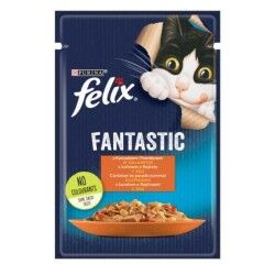 Cibo per gatti Purina Fanstastic Pollo Pomodoro 85 g