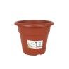 Plant pot Dem Greentime Circular Brown ø 18 x 14,6 cm (12 Units)