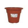 Plant pot Dem Greentime Circular Brown ø 20 x 15,75 cm (12 Units)