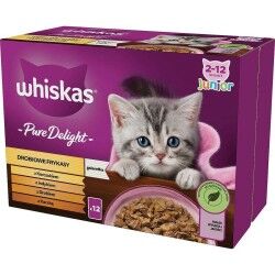 Cibo per gatti Whiskas                                 Pollo Tacchino Anatra Uccelli 12 x 85 g