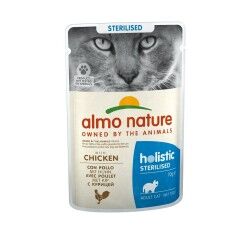 Cibo per gatti Almo Nature Holistic Sterilised Pollo 70 L 70 g