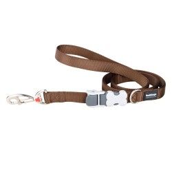 Dog Lead Red Dingo Brown