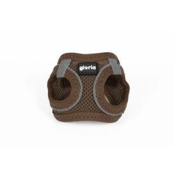 Dog Harness Gloria 28-28,6 cm Brown XXS 24-26 cm