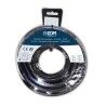 Cavo EDM 28303 Nero 2 x 1 mm 20 m