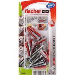 Dadi e viti Fischer duopower Dadi e viti 12 Unità (6 x 30 mm)