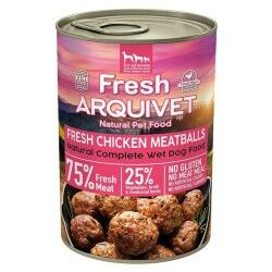 Wet food Arquivet Fresh Chicken Meatballs Chicken 400 g