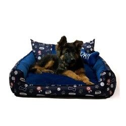 Letto per animali domestici GO GIFT XXL Rosso Granato 110 x 12 x 90 cm