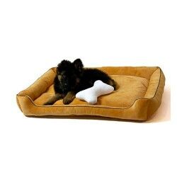 Letto per animali domestici GO GIFT Cammello 95 x 95 x 70 cm