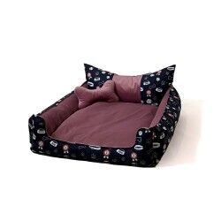 Letto per animali domestici GO GIFT L Rosa 90 x 16 x 50 cm