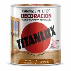 Vernice sintetica Titanlux m11100314 Decorazione Raso Legno di noce 250 ml