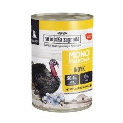 Cibo umido WIEJSKA ZAGRODA Monoprotein Pavo Tacchino 400 g