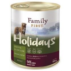 Wet food Family First FF-19015 Chicken Turkey Carrot 800 g