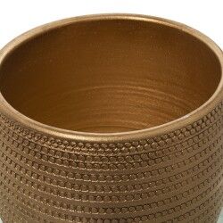 Set of Planters Alexandra House Living Gold Ceramic 27 x 28 x 27 cm 3 Pieces