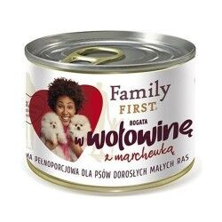 Wet food Family First FF-19062 Veal Carrot 200 g