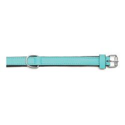 Dog collar Gloria Padded Turquoise (35 x 1,5 cm)