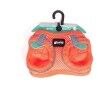 Imbracatura per Cani Gloria Air Mesh Trek Star Regolabile Arancio Taglia XXXS (18-20 cm)