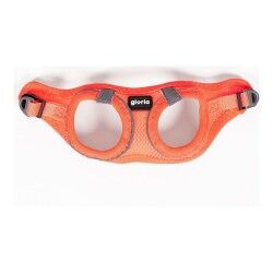 Imbracatura per Cani Gloria Air Mesh Trek Star Regolabile Arancio Taglia XXXS (18-20 cm)