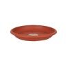 Flower Pot Dish Dem Squares Brown 24 x 2 x 3,2 cm (6 Units)