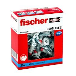 Wall plugs and screws Fischer 44 mm (25 Units)