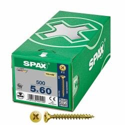 Box of screws SPAX Yellox Z2 Flat head 5,0 x 60 mm 500 Units