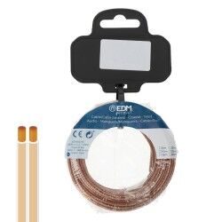 Flat parallel cable EDM 28718 Transparent 10 m 2 x 0,75 mm