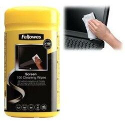 Panno per pulire Fellowes 9970330 Dispenser Display 100 Pezzi