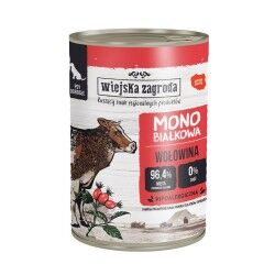 Wet food WIEJSKA ZAGRODA Monoprotein Beef Beef 400 g