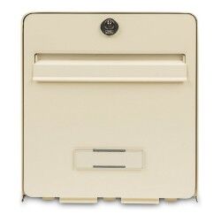 Letterbox Burg-Wachter   Beige Plastic Galvanised Steel