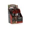 Kitchen Scissors Quid Rico Black Red Metal 21 cm (12 Units)