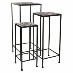 Flower Pot Stand Alexandra House Living Black Iron 30 x 68 x 30 cm