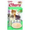 Spuntino per Cat Inaba Churu 4 x 14 g Granchio Pollo