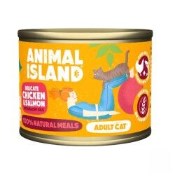 Cat food ANIMAL ISLAND Adult cat Chicken Salmon 200 g