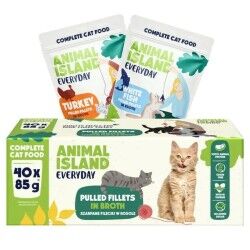 Cibo per gatti ANIMAL ISLAND Turkey 40 x 85 g