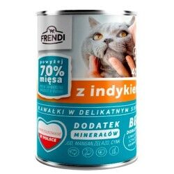 Cat food FRENDI Turkey 400 g