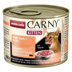 Cat food Animonda Carny Kitten Beef veal chicken Chicken Veal 200 g