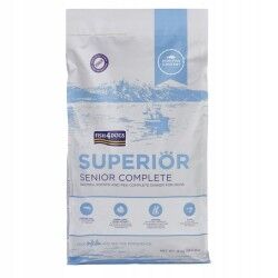 mangime FISH4DOGS Superior Senior Complete Salmon Salmone 12 kg