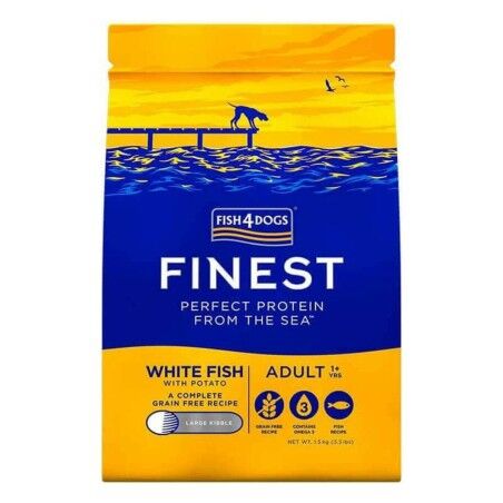 Fodder FISH4DOGS Finest White Fish Adult