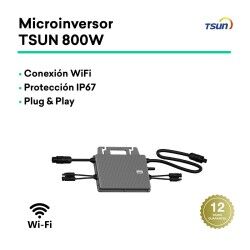 Self-Installable Solar Kit Tornasol Energy KitPlug&PlayEffx800x60 800 W 60º