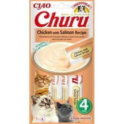 Spuntino per Cat Inaba Churu 4 x 14 g Pollo Salmone