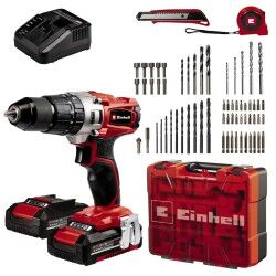 Trapano Einhell TE-CD 18/2 Li-i Senza setole 2 Ah 44 nm