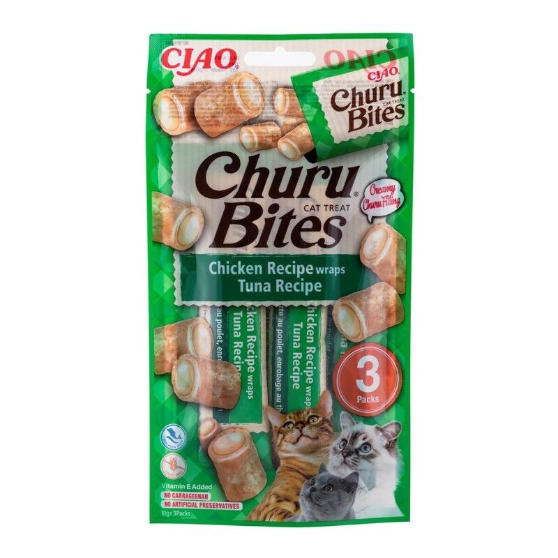 Snack for Cats Inaba Churu Bites Chicken Tuna Fish