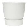 Vaso Elho Greenville Rotonda Bianco Plastica (Ø 29,5 x 27,8 cm)