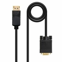 Adattatore DisplayPort con VGA NANOCABLE 10.15.4401 1 m Nero