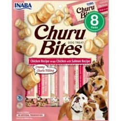 Dog Snack Inaba Churu Bites Chicken with salmon recipe Chicken Salmon Fish 8 x 12 g