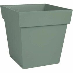 Plant pot EDA Tuscany Green Plastic Squared 32 x 32 x 32 cm