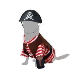 Costume per Cane Taglia S Pirata